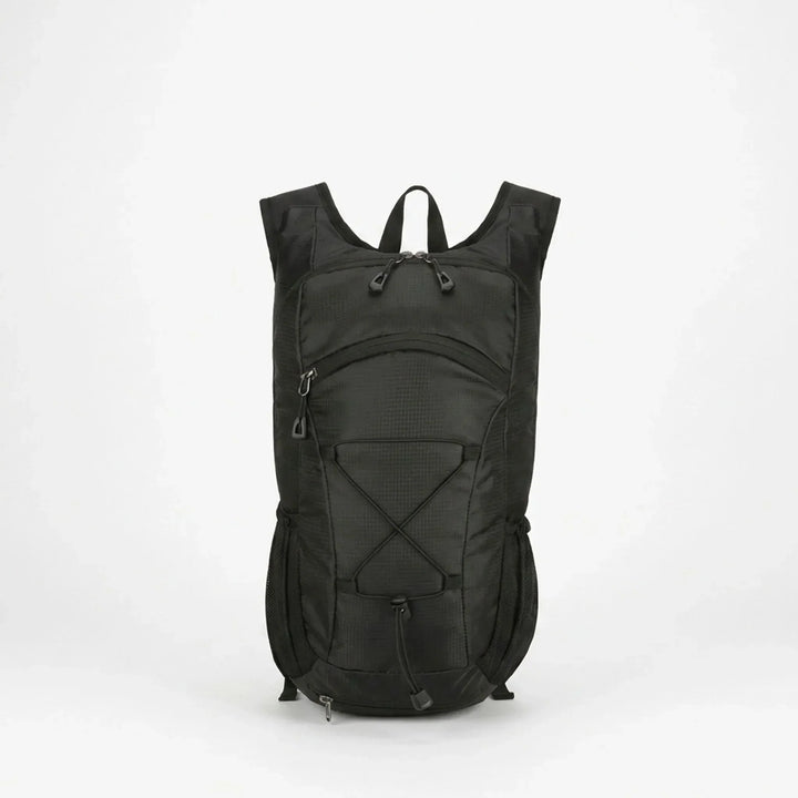 Rugged tactical hiking backpack made from durable, water-resistant material, perfect for any outdoor adventure gear.