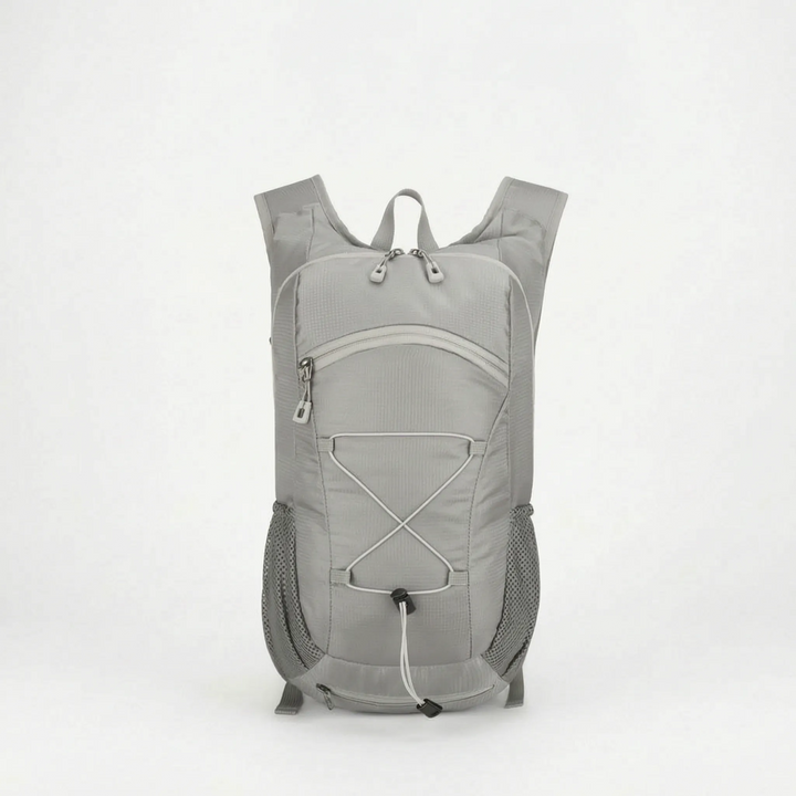 Spacious tactical daypack for hiking and camping; ideal for carrying essential gear on outdoor adventures and travel.