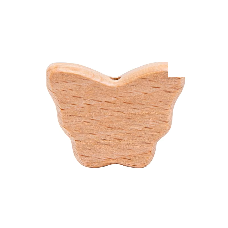 Wooden beads for baby, a natural alternative for teething discomfort and sensory engagement