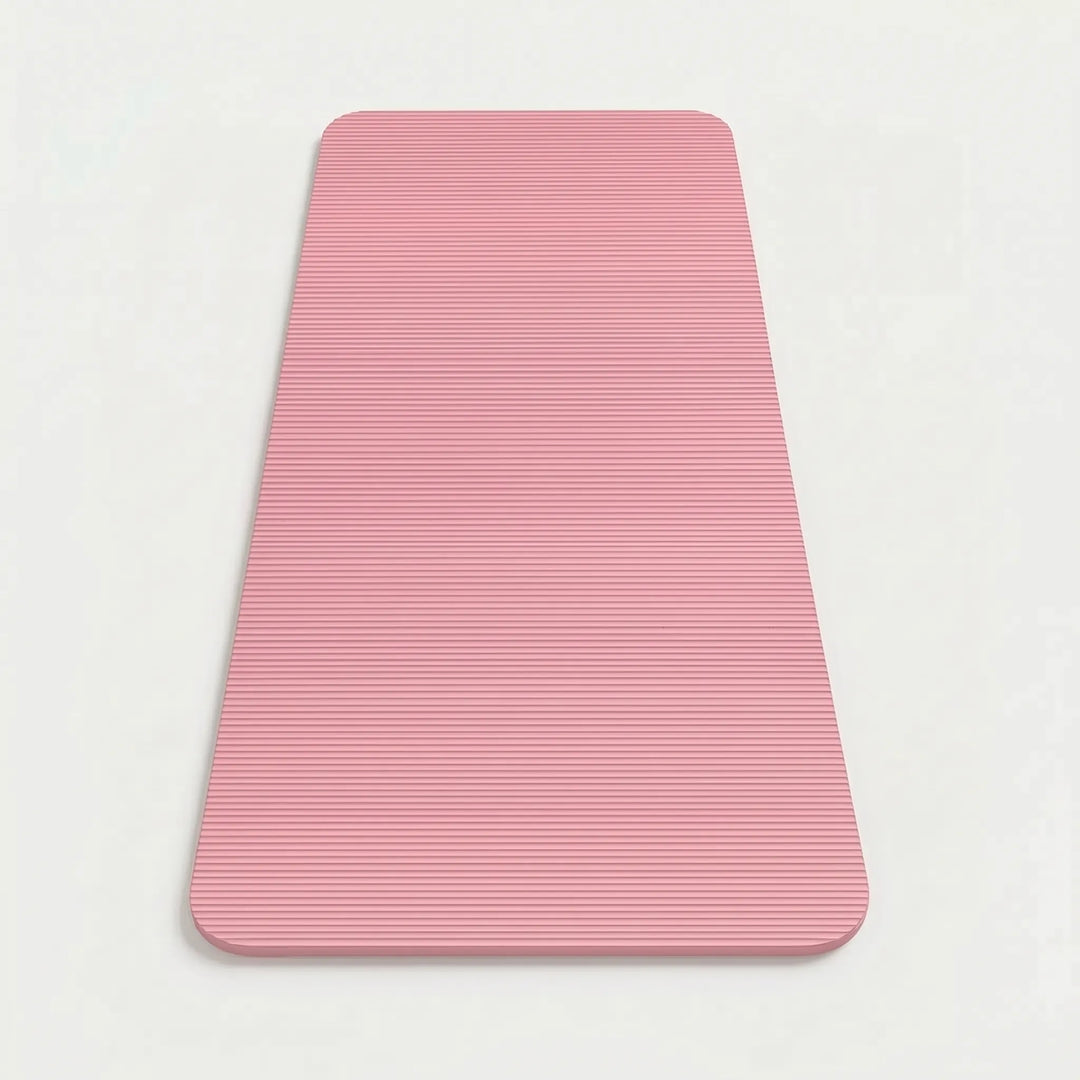Premium thick workout mat for high-impact exercise, ensuring joint support, comfort, and a non-slip grip.