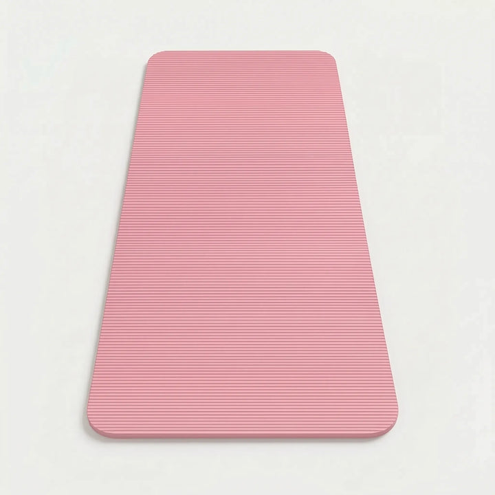 Premium thick workout mat for high-impact exercise, ensuring joint support, comfort, and a non-slip grip.