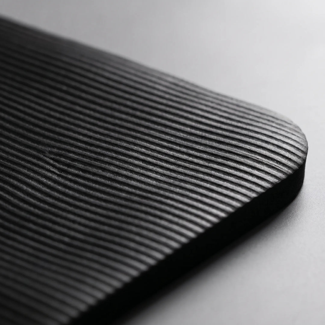Extra thick exercise mat provides superior cushioning & support for intense home workouts.