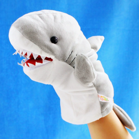 TinyTales plush animal finger puppet set for kids, enhancing imaginative play and storytelling.