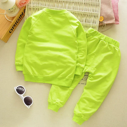 Toddler boys everyday wear set, comfortable t-shirt and coordinating casual pants