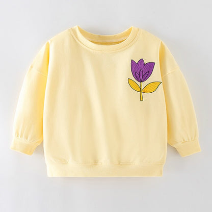 Unisex kids' dinosaur cotton pullover sweater, soft and cozy for indoor and outdoor adventures.