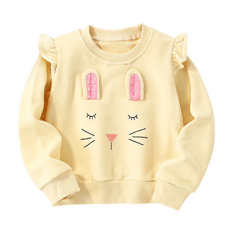 Durable kids' dinosaur print sweater, 100% cotton, comfortable for active little boys and girls.