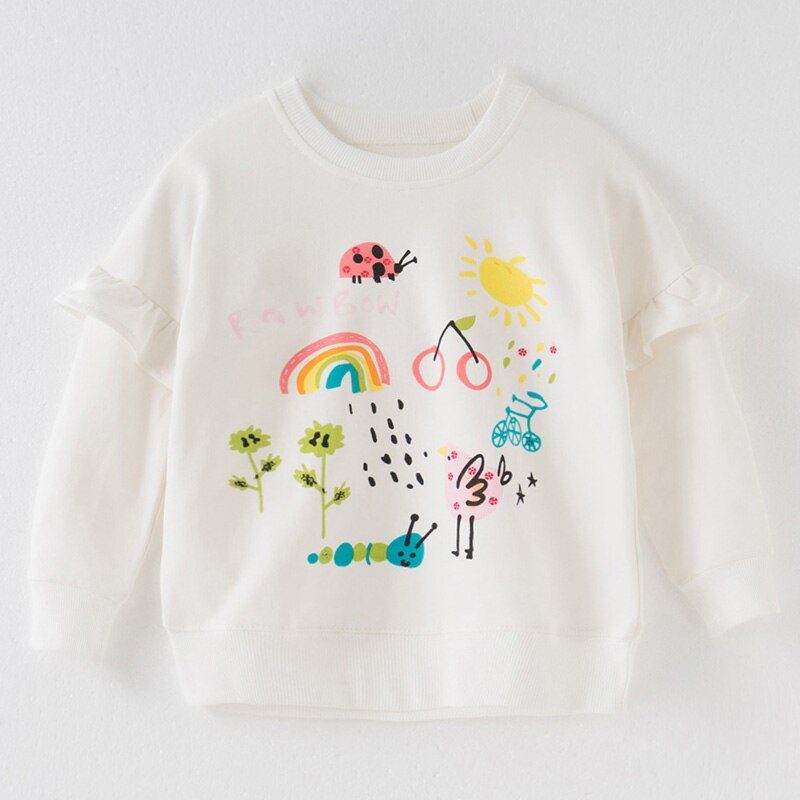 Warm winter pullover sweater for kids with a fun dinosaur print, made from breathable cotton.