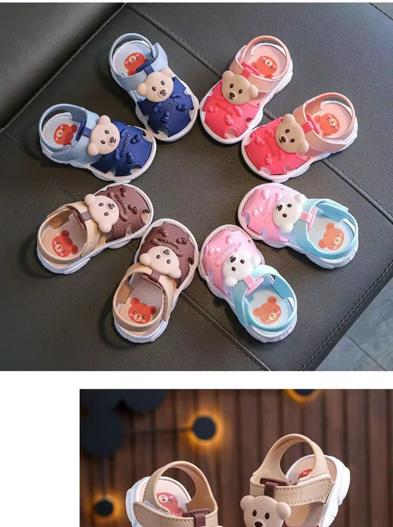 Play shoes for toddlers: comfortable and anti-slip cartoon sandals, perfect for daily wear