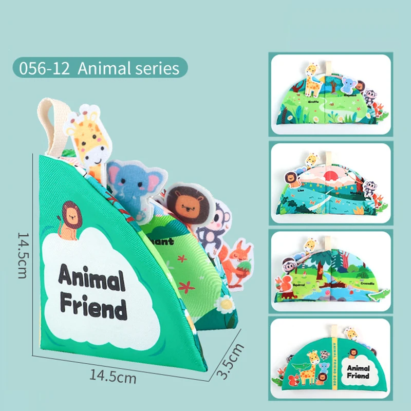 Brightly colored busy book with various fasteners for practical life skills, educational infant toy