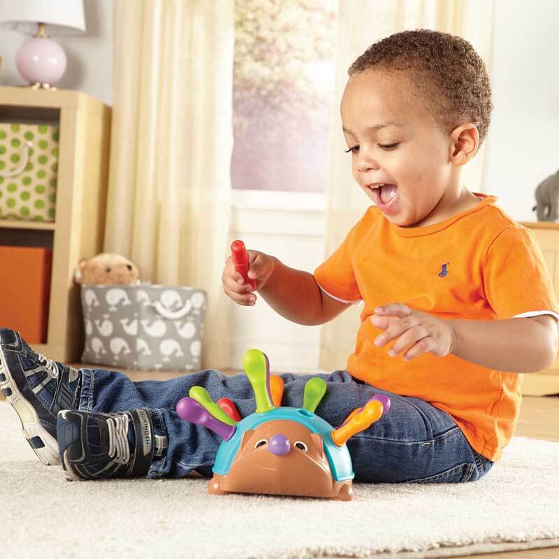 Preschool learning toy: Toddler Fine Motor Skill Hedgehog assisting cognitive development