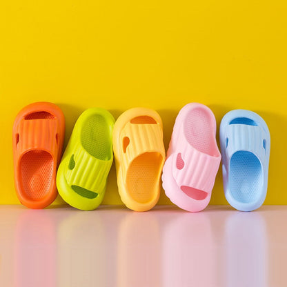 Toddler first steps anti-slip slippers, protective EVA material, lightweight baby shoes for boys & girls