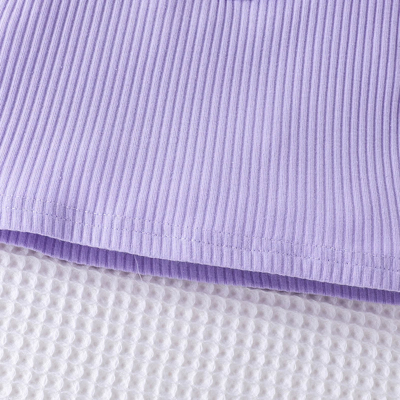 Purple girls' princess dress, a comfortable and stylish option for toddlers' casual and play dress needs