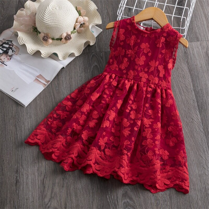 Charming girls' floral ruffle tutu dress, a comfortable and elegant choice for any party