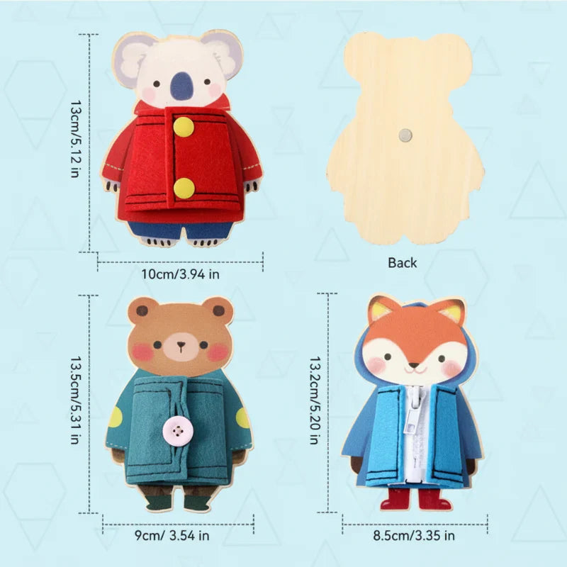 Child playing with a Montessori fine motor skill board, a sensory learning toy for early education.