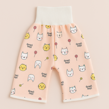 Variety of patterns for children's reusable potty training pants