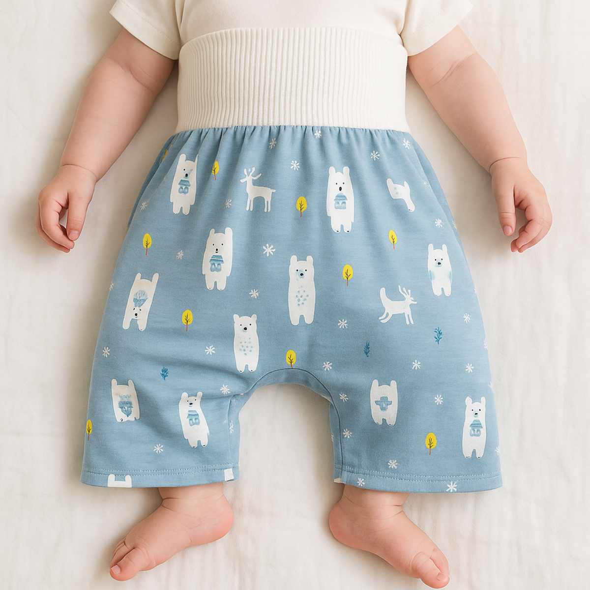 Reusable potty training pants for active toddlers, comfortable fit