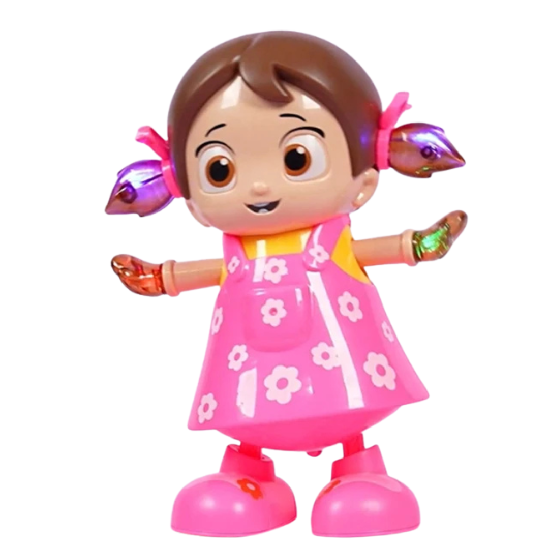 Interactive musical dancing toy featuring a lively character, perfect for stimulating toddler play