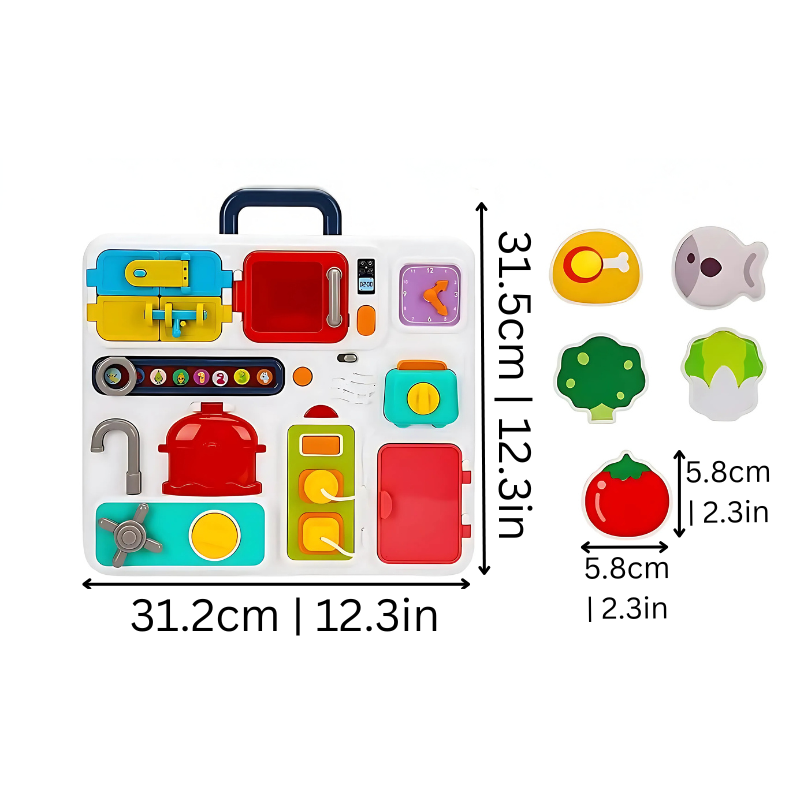 Educational fidget toy for babies & toddlers, designed to enhance learning and interactive play