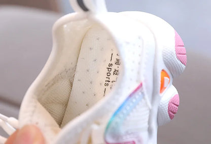 Toddler kids athletic sneakers, ideal for spring & summer, offering ultimate breathability for children