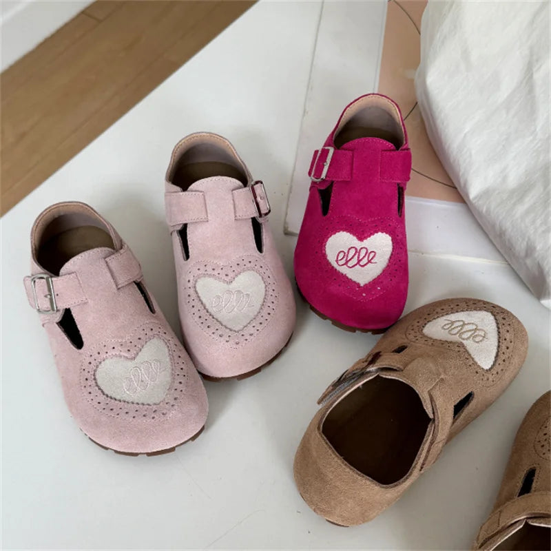 Soft sole leather barefoot shoes for toddlers, pink, promoting natural foot movement and growth.