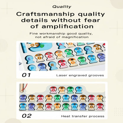 Kids learning through play with magnetic ABC fishing game, a fun way to teach letters and counting.