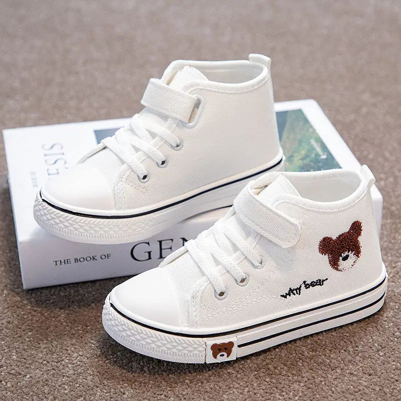 Breathable toddler footwear: blue mesh sneakers with grippy non-slip sole for active kids.