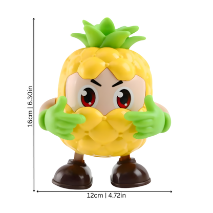 Musical critter dancing toy for toddlers with LED lights, ideal for baby sensory play and educational entertainment