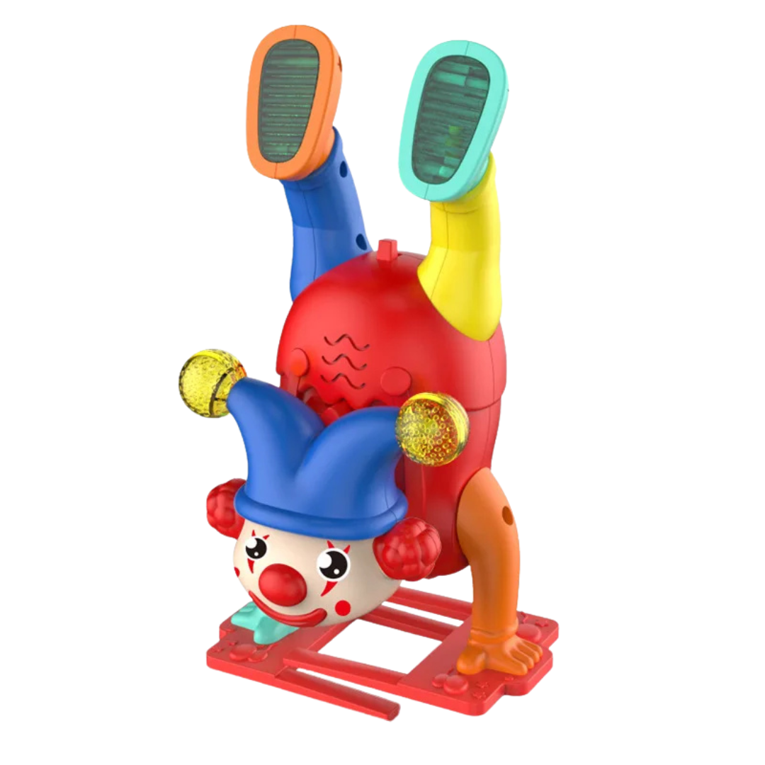 Funny Toddler Musical Tumbling Clown Toy, a beloved educational gift for ages 2-5