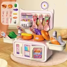 Educational toy kitchen for children, designed to spark imaginative play and learning experiences.