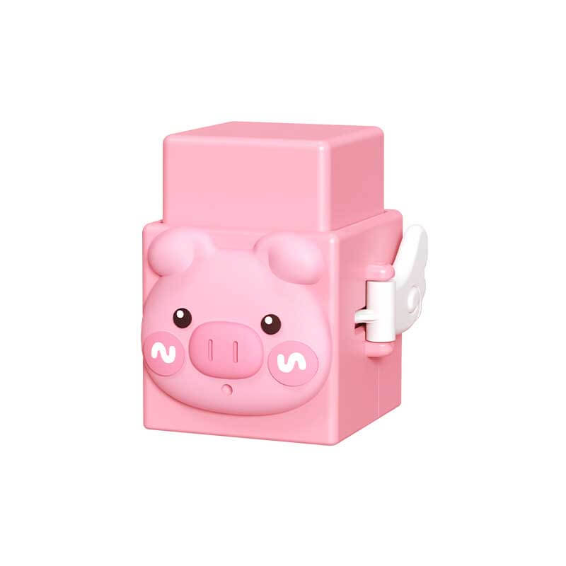 Set of soft, durable animal stacking & press toys, ideal for toddler's safe interactive play.