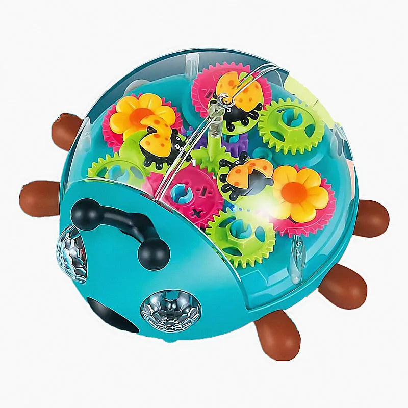 Group of colorful Musical Beetle Toys, highlighting their educational and interactive features for babies.