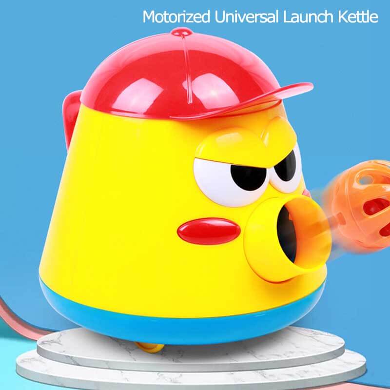 Kids Musical Bell Ball toy set with ramp and collection basket for infant development