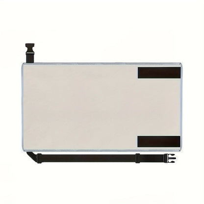 Toddler travel solution, airplane foot hammock offering foot and leg support.