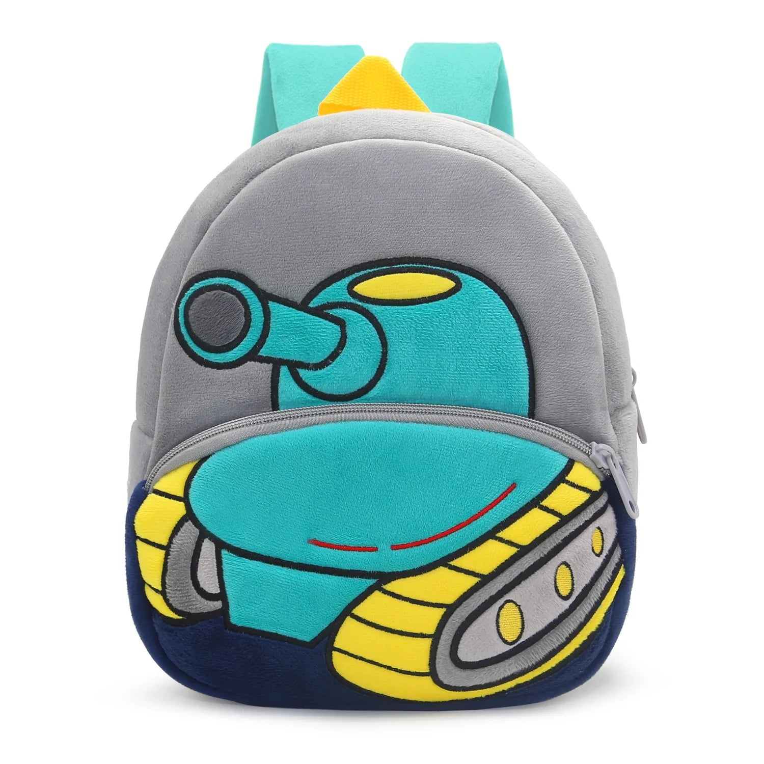 Mini soft excavator backpack, perfect for carrying small treasures for toddlers and preschoolers