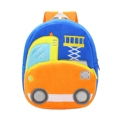 Lightweight plush crane backpack, a fun and soft mini school bag for preschool children