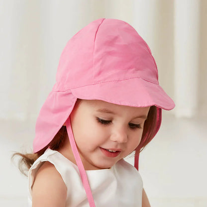 Multi-color pack of quick-dry UV protection bucket hats for toddlers, variety set
