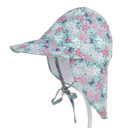 Children's quick-dry UV protective bucket hat in vibrant yellow, ideal for sunny adventures