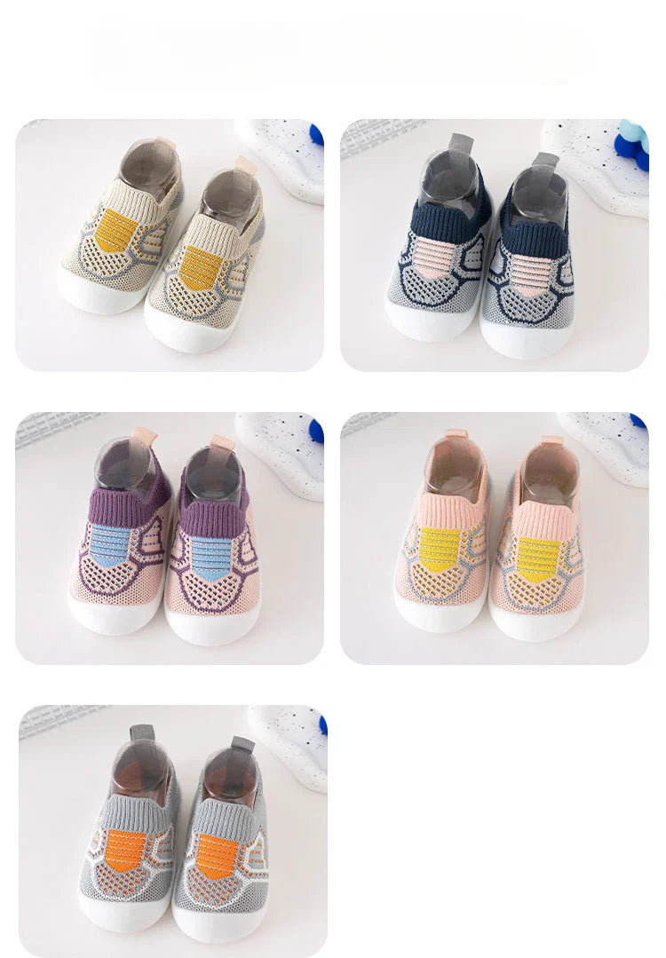 Unisex soft sole toddler leisure shoes, making them versatile kid's footwear for all seasons.