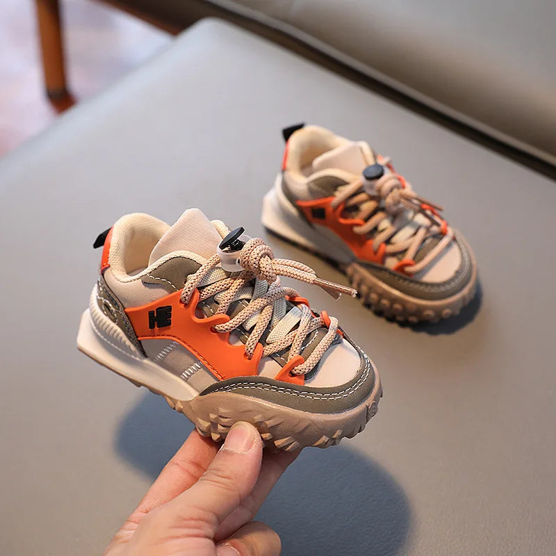Stylish toddler active wear shoes in vibrant colors, perfect for young children's play and comfort.