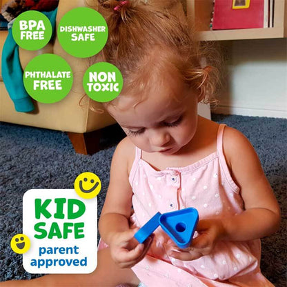 Matching game with oversized Nuts and Bolts for toddlers, enhancing cognitive skills