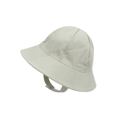 Foldable kids' summer hat with wide brim and adjustable chin strap, providing ultimate sun safety