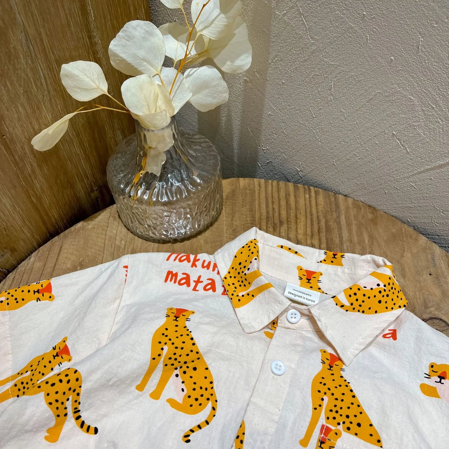 Toddler cartoon print short sleeve cotton set, perfect baby clothing for everyday summer wear