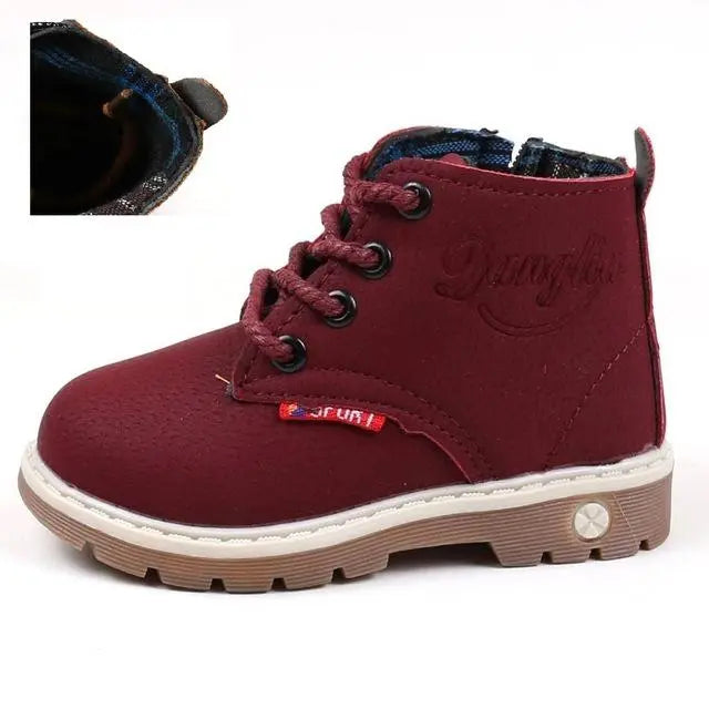 Newborn toddler winter boots, cotton soft, sturdy for early walkers in snow