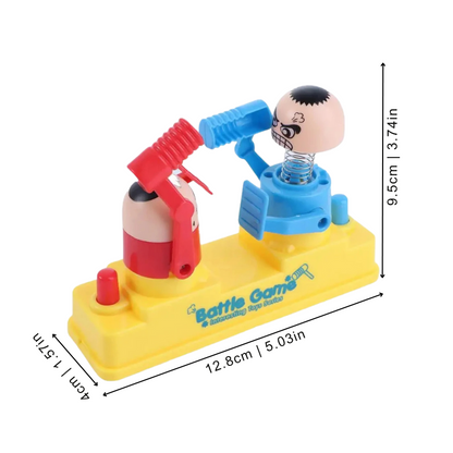 Colorful Unisex Reflex Action Fighting Game for kids, a two-player educational toy for family fun.