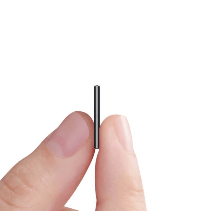 Ultra-compact portable voice recorder for clear sound capture & discreet audio recording.