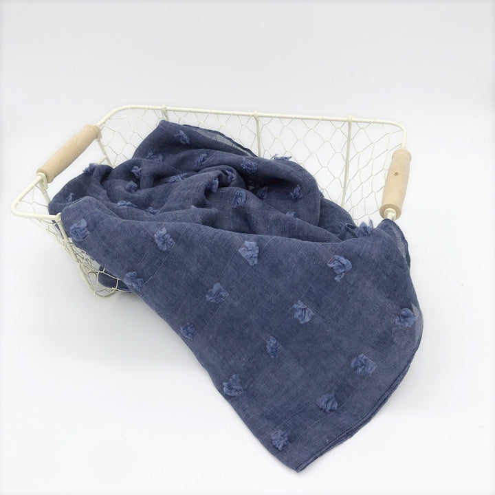 Soft cotton baby swaddle blanket, gentle fabric for comfortable, secure sleep. Perfect nursery essential.