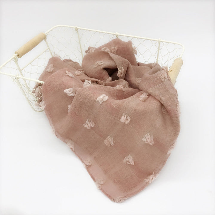 Unisex ultra-soft infant swaddle blanket for secure, cozy sleep. Gentle cotton newborn wrap, a nursery essential.