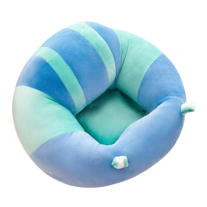 Toddler floor seat, ultra-soft plush, comfy support for babies learning to sit