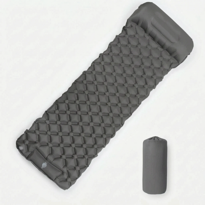 Get restful sleep with this ultralight inflatable camping pad, perfect for backpacking, hiking & outdoor trips.