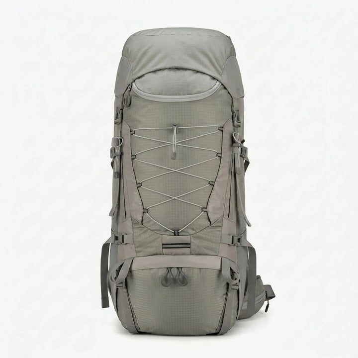 Durable unisex 20 Gallon hiking backpack, ready for rugged outdoor adventures & expeditions. Quality gear.